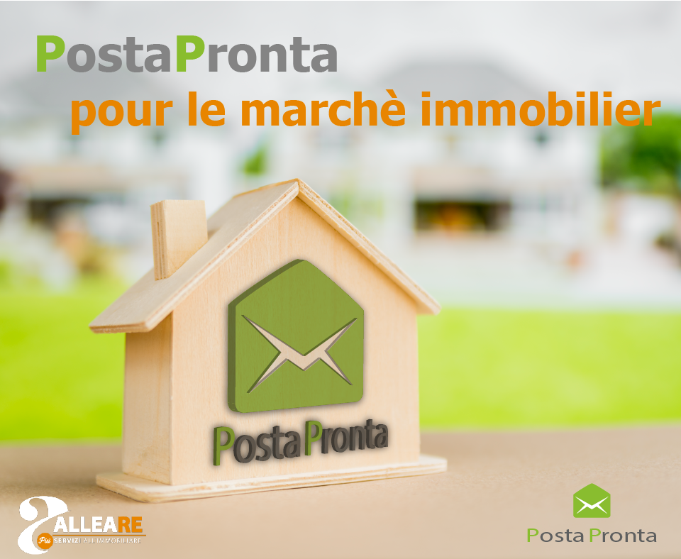 PostaPronta pour le marché immobilier!